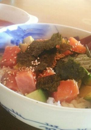 サーモンとアボカドの丼☆-レシピのメイン写真