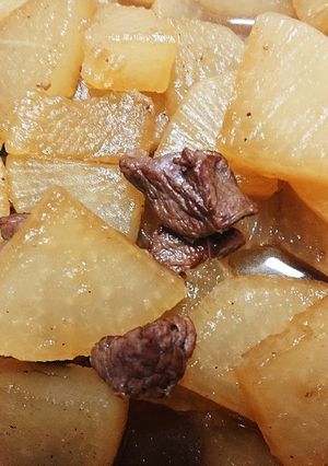大根と牛肉の煮物-レシピのメイン写真