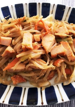 簡単!ピリ辛!ヘルシー野菜チキン炒め-レシピのメイン写真
