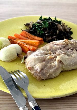 鶏もも肉のグリル-梅酢塩麹漬け-レシピのメイン写真