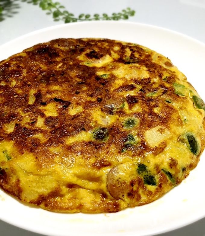 オムレツ 夏野菜のオープンオムレツ（180801）｜コープクッキング - 生活協同