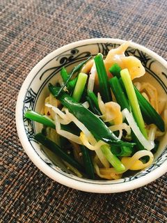 万能ねぎともやしのザーサイナムル-レシピのメイン写真