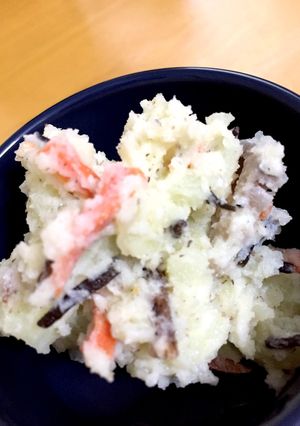 乾物入りポテトサラダ-レシピのメイン写真