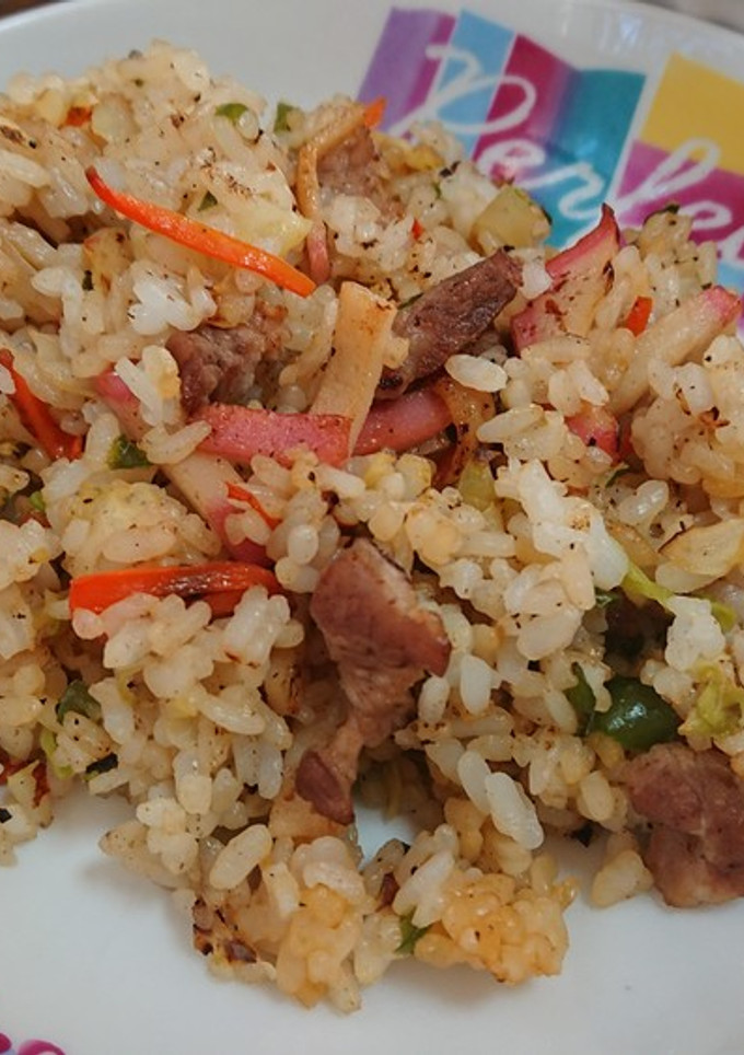 和風な✨野菜炒め五目炒飯-レシピのメイン写真