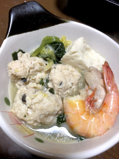 みぃさんちの鶏だんご(鍋用)-レシピのメイン写真