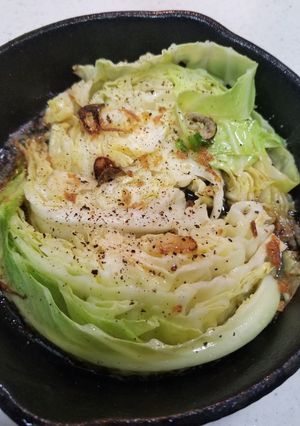 ガチで簡単キャベツアヒージョ焼き-レシピのメイン写真