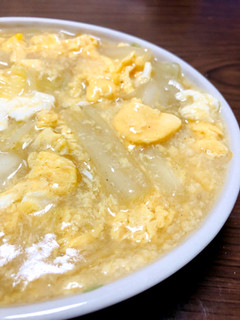 激旨!簡単!白菜と卵のトロトロ煮-レシピのメイン写真