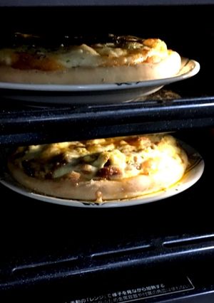 簡単！冷食グラタン使用で直ぐピザ！-レシピのメイン写真