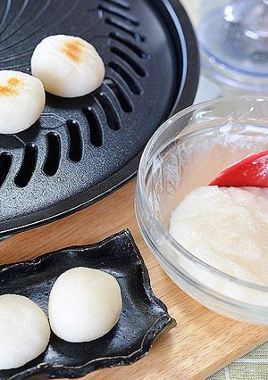 ハンドブレンダーとレンジでお餅ができた♪-レシピのメイン写真