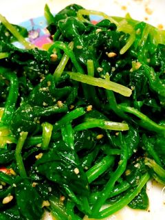 ほうれん草の胡麻和え♡茹で方もマスター♡-レシピのメイン写真