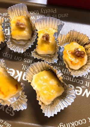 おせちリメイク栗きんとんのスイートポテト-レシピのメイン写真