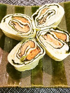 明太子と海苔のだし巻き卵-レシピのメイン写真