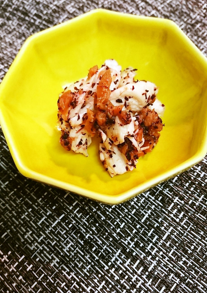 ササミと梅ゆかり和え-レシピのメイン写真