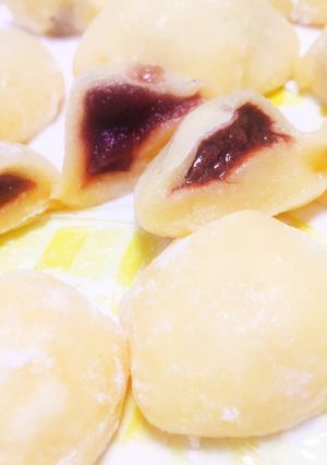 お餅 消費 バター醤油 大福 チョコ大福-レシピのメイン写真