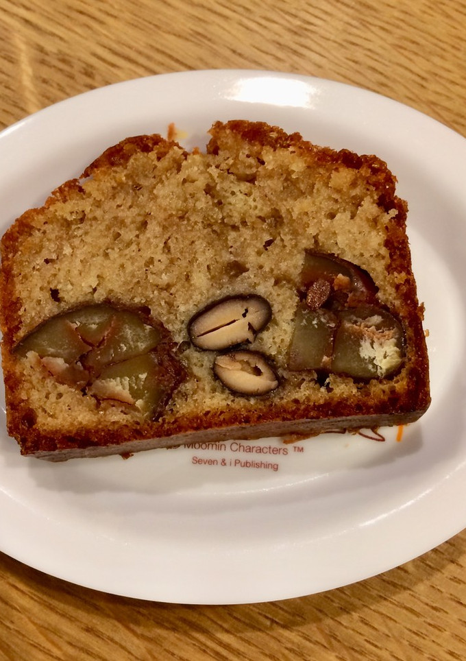 栗の渋皮煮と黒豆のパウンドケーキ☆-レシピのメイン写真
