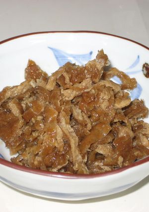 油揚げ余ってない!?お稲荷さん味のおかず-レシピのメイン写真