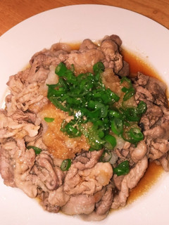 豚の生姜焼きのネギおろしポン酢かけ-レシピのメイン写真