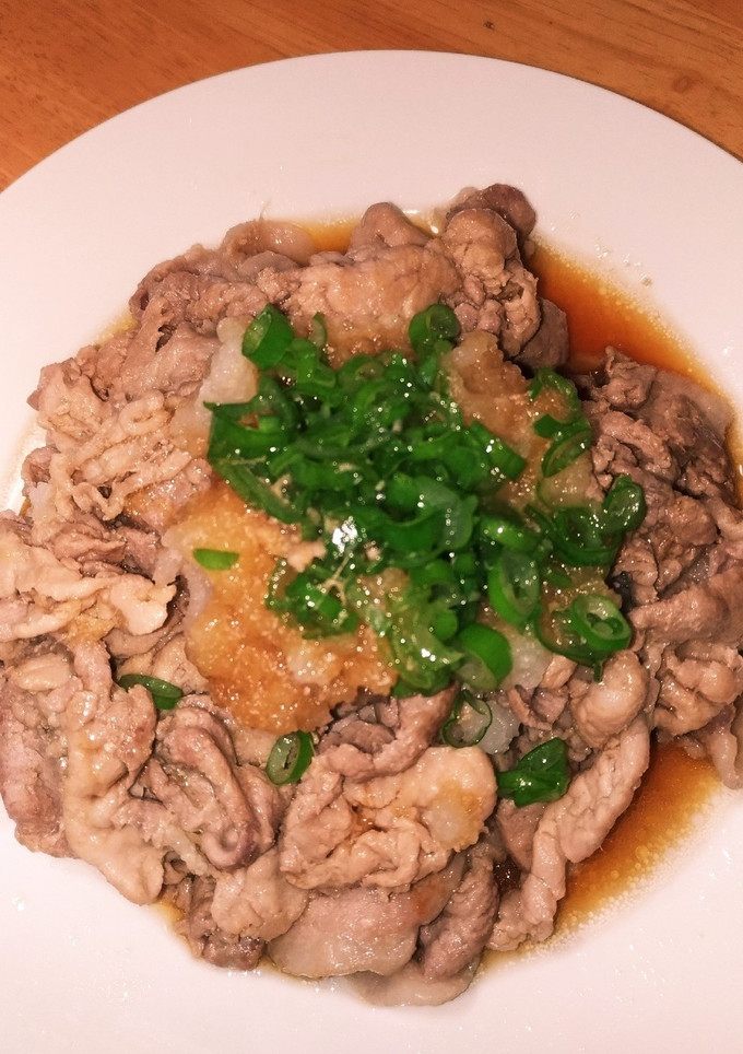 豚の生姜焼きのネギおろしポン酢かけ-レシピのメイン写真