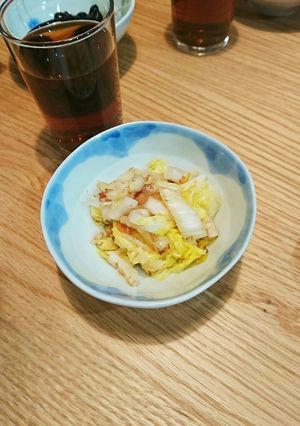白菜の梅おかか和え-レシピのメイン写真