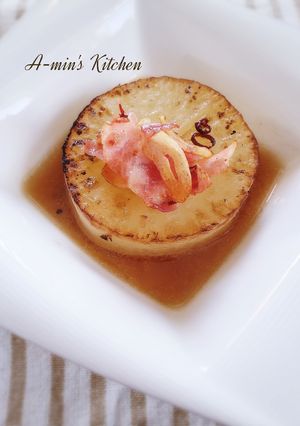 楽うま！ガーリックベーコンの大根煮込み-レシピのメイン写真