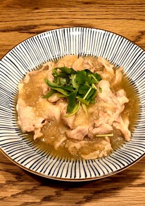 簡単10分☆豚肉のおろし煮-レシピのメイン写真