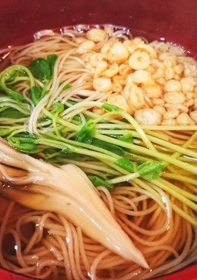 舞茸と豆苗のにゅうめん-レシピのメイン写真