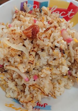 旨いよ✨梅ほたて炒飯-レシピのメイン写真