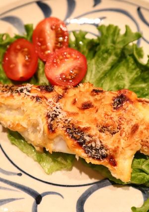 トースターで♩白身魚の味噌マヨ焼き★-レシピのメイン写真