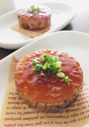 ほくほく美味い♡皮付き長芋のゆず味噌焼き-レシピのメイン写真