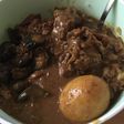 年末恒例謎肉祭りのマッスルカレー