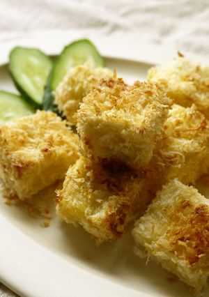 簡単♪白はんぺんのマヨパン粉焼き-レシピのメイン写真