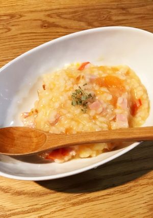 生米でつくる簡単トマトリゾット-レシピのメイン写真
