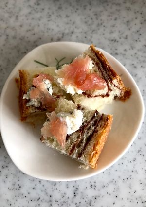 ブルークリームチーズと生ハム-レシピのメイン写真