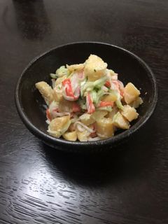 かずのことカニかまサラダ-レシピのメイン写真
