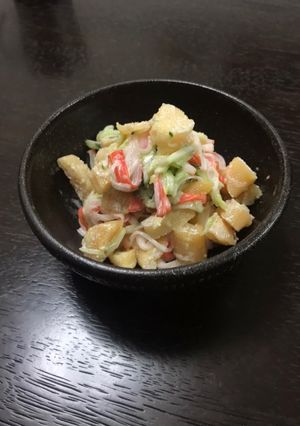 かずのことカニかまサラダ-レシピのメイン写真