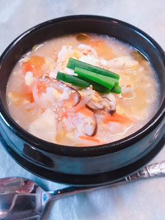 簡単!残ったヒラメの刺身でクッパ-レシピのメイン写真