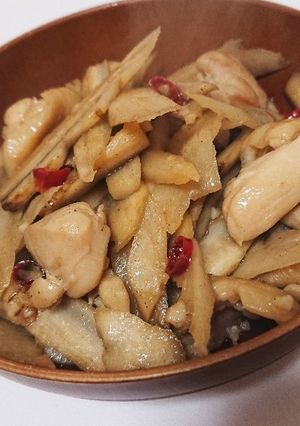 鶏塩きんぴら-レシピのメイン写真