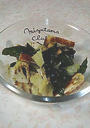 簡単☆キャベツとわかめのゴマドレ風味-レシピのメイン写真