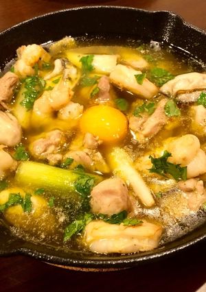 牡蠣・海老・チキンの「具沢山」アヒージョ-レシピのメイン写真