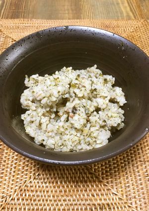 緑茶の出がらし簡単活用！炊き込みご飯-レシピのメイン写真