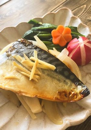 鯖の生姜ホイル焼き-レシピのメイン写真