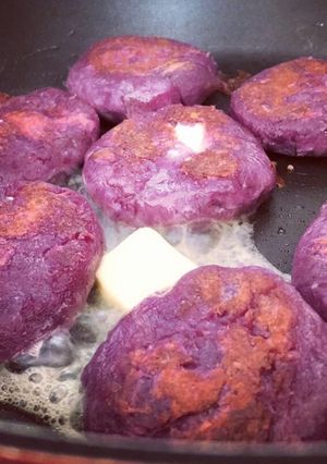 カンタン紫いも餅チーズ入り-レシピのメイン写真