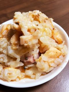 サーモンハラスチーズリゾット-レシピのメイン写真