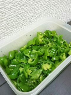 無限ピーマン風☆ピーマンのみのおかず-レシピのメイン写真