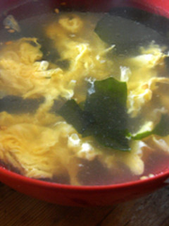 とろっと卵とわかめの中華スープ-レシピのメイン写真