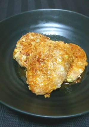 白菜のウマふわハンバーグ-レシピのメイン写真