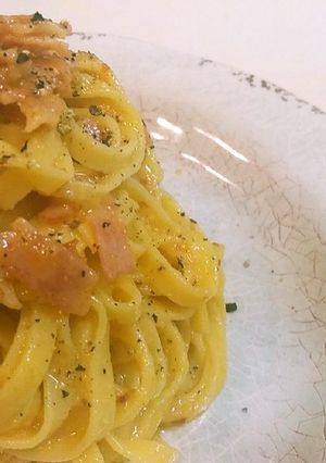 【簡単】生クリーム不要！濃厚カルボナーラ-レシピのメイン写真