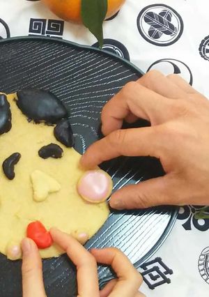 お正月にぜひ。福笑いクッキー-レシピのメイン写真