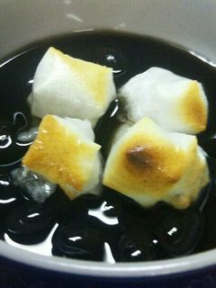 黒豆であっさりお汁粉!-レシピのメイン写真