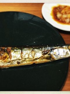秋刀魚の塩焼き (片面焼きグリル)-レシピのメイン写真